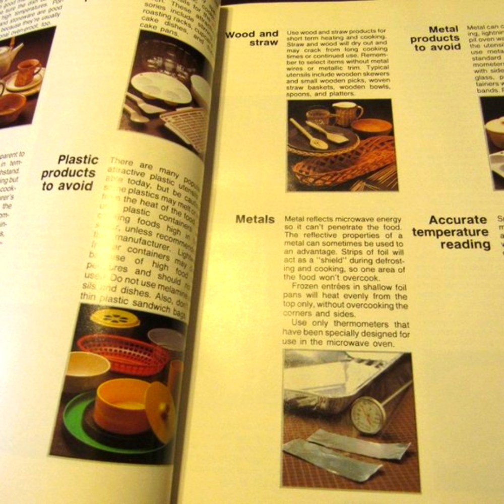 🥦🍄🟫🌽 Vintage RARE "Whirlpool Micro Menus" Cookbook - HC - Picture 7 of 12